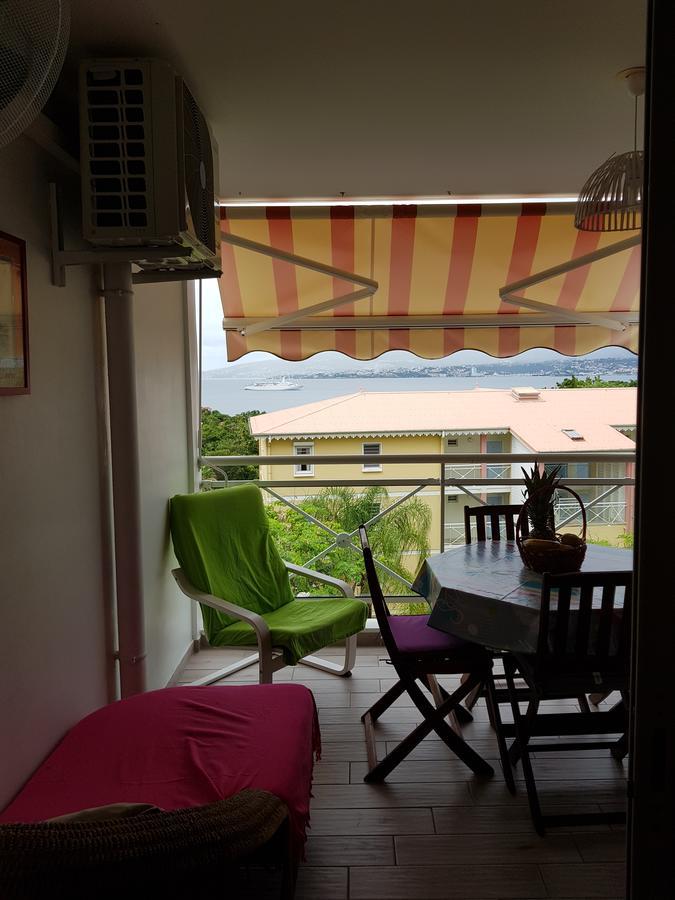 Studio Kasanaco Avec Vue La Baie De Fort De France Les Trois-Ilets Exteriör bild